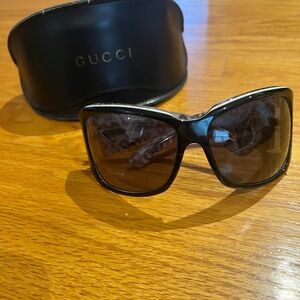 Gucci Women's Black Sunglasses